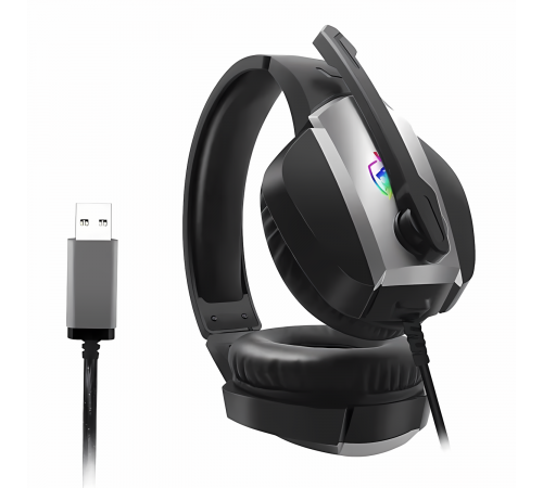 Наушники проводные ПК TUNER A1 USB LED