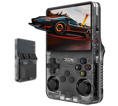 Приставка игровая портативная R36S 64G China (черный)