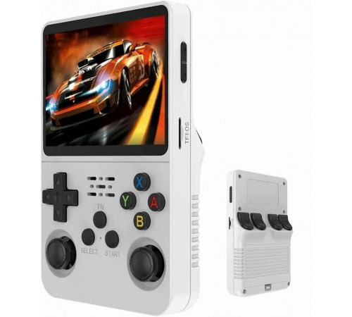 Приставка игровая портативная R36S 64G China (белый)