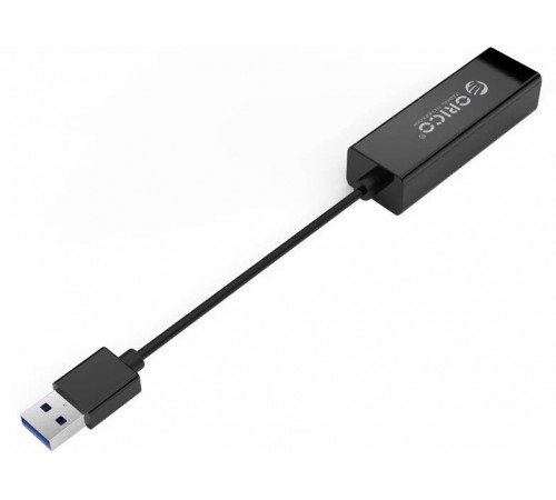 Переходник сеть USB3.0 to LAN Ethernet Orico UTJ-U3 Black