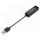 Переходник сеть USB3.0 to LAN Ethernet Orico UTJ-U3 Black
