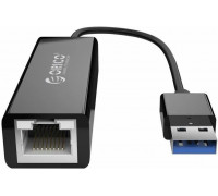 Переходник сеть USB3.0 to LAN Ethernet Orico UTJ-U3 Black