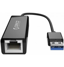 Переходник сеть USB3.0 to LAN Ethernet Orico UTJ-U3 Black