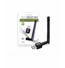 Адаптер Wi-Fi свисток USB 2.0 WIRELESS 802.IIN со съемной антенной