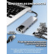 Переходник ПК TYPE-C to HDTV 5in1 LAN1000mb