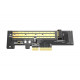 Плата расширения UGREEN CM302 для M.2 (Подключение PCIe 3.0 / 1 Порт M.2 (M-Key))