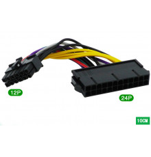 Переходник БП 24pin to 12pin brand