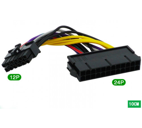 Переходник БП 24pin to 12pin brand Переходник БП 24pin to 12pin brand