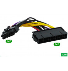 Переходник БП 24pin to 14pin brand