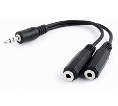 Переходник разветвитель аудио mobile 3.5mm papa to PC 2x3.5mm mama Переходник разветвитель аудио mobile 3.5mm papa to PC 2x3.5mm mama