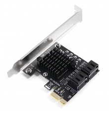 Адаптер PCI-E to 4xSATA DATA