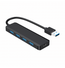 Переходник ПК USB3.0 HUB UNITEK H307B 1.2m BLACK