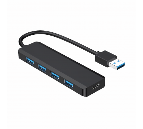 Переходник ПК USB3.0 HUB UNITEK H307B 1.2m BLACK Переходник ПК USB3.0 HUB UNITEK H307B 1.2m BLACK