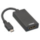 Переходник-адаптер MHL micro USB - HDMI для подключения смартфона к монитору или телевизору