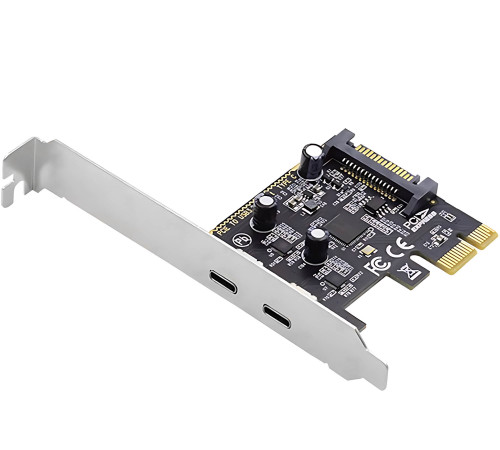 Адаптер PCI-E to 2xTypeC
