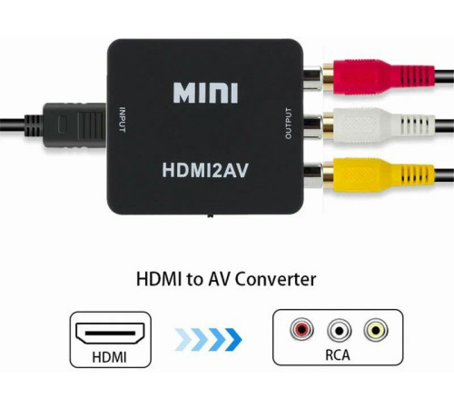 Переходник HDMI to AV (RCA)