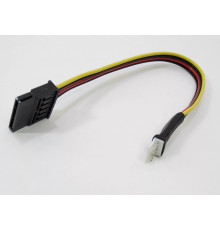 Переходник БП Sata Power to 4pin FAN