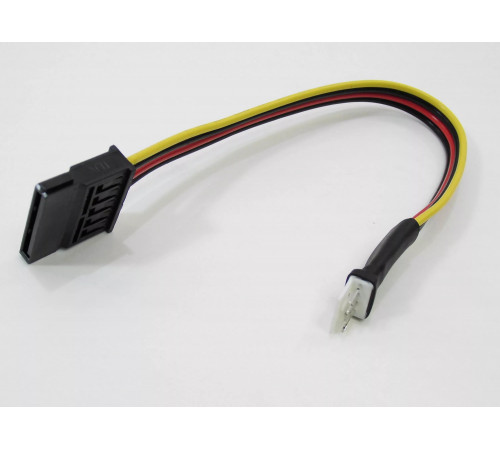 Переходник БП Sata Power to 4pin FAN Переходник БП Sata Power to 4pin FAN