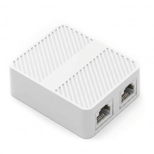 Сетевой коммутатор (свитч) LAN RJ45 Network Splitter Adapter 1 to 2 | 100mb/s | white