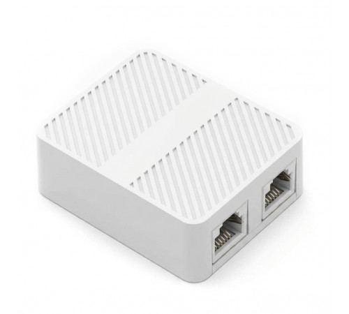 Сетевой коммутатор (свитч) LAN RJ45 Network Splitter Adapter 1 to 2 | 100mb/s | white