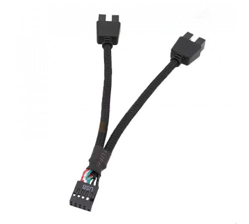Переходник ПК разветвитель USB 2.0 to 2xUSB extender