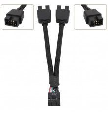 Переходник ПК разветвитель USB 2.0 to 2xUSB extender