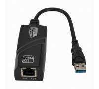 Переходник сеть USB3.0 to LAN Black