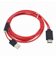 Переходник Mini HDMI to HDMI cable + USB