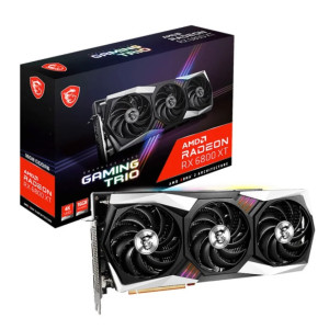 Видеокарта AMD RX6800XT 16GB MSI GamingTrio X GDDR6 3xFan с коробкой Б/У