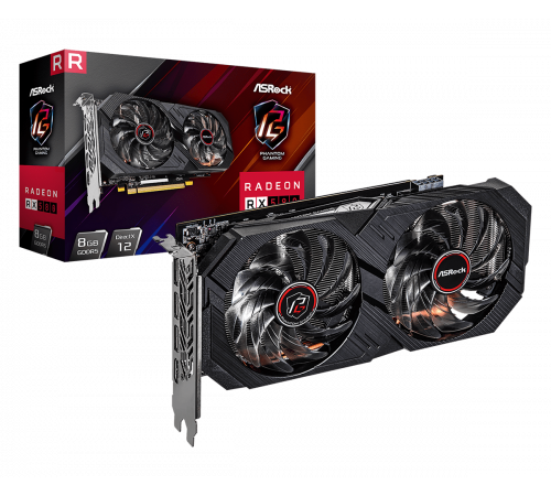 Видеокарта AMD RX580 Asrock 8GB (без коробки) Б/У