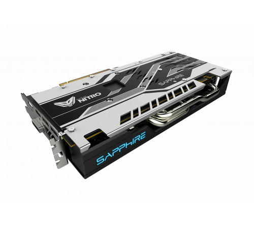 Видеокарта AMD RX580 8GB ALL Saphire Nitro+ Black с коробкой Б/У