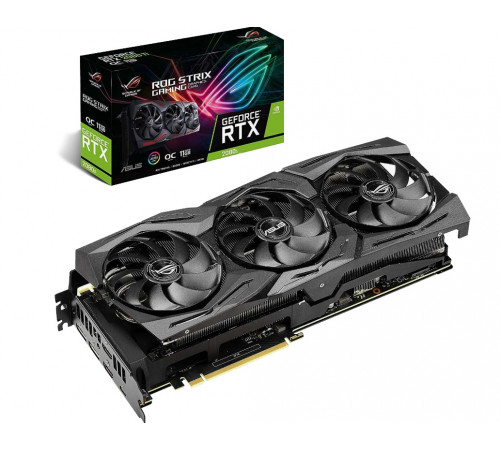 Видеокарта NVIDIA RTX2060s 8GB GDDR6 ASUS ROG STRIX с коробкой Б/У