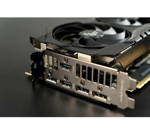 Видеокарта NVIDIA RTX3060ti 8GB GDDR6 Asus TUF 3fan Б/У