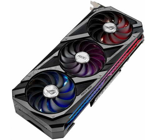 Видеокарта NVIDIA RTX3080 10GB GDDR6 ASUS ROG STRIX с коробкой Б/У 