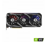 Видеокарта NVIDIA RTX3090 24GB GDDR6X Asus RogStriX с коробкой Black Б/У 