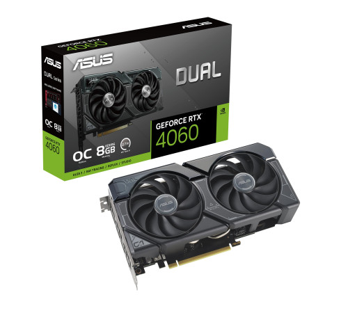 Видеокарта NVIDIA RTX4060 8GB GDDR6 Asus Dual OC