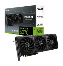 Видеокарта NVIDIA RTX5070 12GB GDDR7 ASUS PRIME 3xFAN OC 
