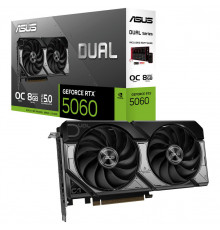 Видеокарта NVIDIA RTX5060 8GB GDDR7 Asus Dual OC 
