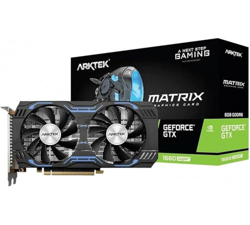 Видеокарта NVIDIA GTX1660s 6GB GDDR6 ARCTEK MATRIX с коробкой Б/У