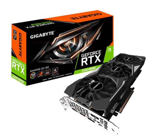 Видеокарта NVIDIA RTX2080s 8GB DDR6 Gigabyte 3fan с коробкой Б/У