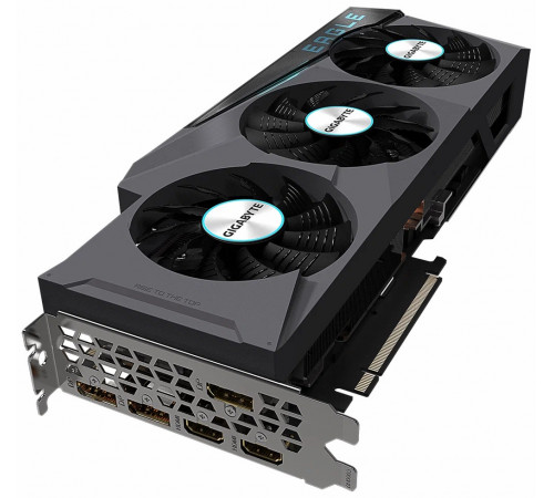 Видеокарта NVIDIA RTX3080 10GB GDDR6 GIGABYTE EAGLE c коробкой Б/У 