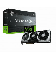 Видеокарта NVIDIA RTX5080 16GB GDDR7 MSI VENTUS 3X OC