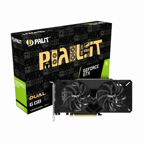 Видеокарта NVIDIA GTX1660Ti Palit 6GB GDDR6 Б/У