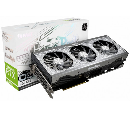 Видеокарта NVIDIA RTX3090 24GB GDDR6 PALIT GAME ROCK (без коробки) Б/У
