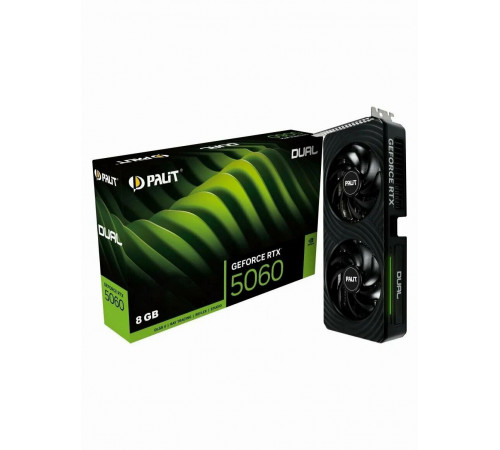 Видеокарта NVIDIA RTX5060 8GB GDDR6 PALIT DUAL
