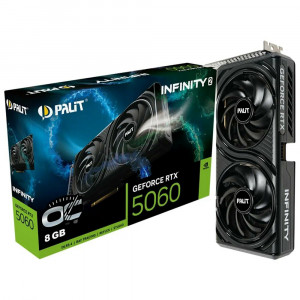 Видеокарта NVIDIA RTX5060 8GB GDDR7 Palit Infinity OC Black