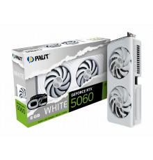 Видеокарта NVIDIA RTX5060 8GB GDDR7 Palit OC White