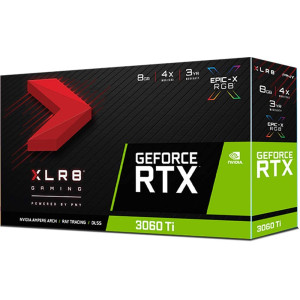 Видеокарта Nvidia PNY RTX 3060Ti Dual 8ГБ Б/У