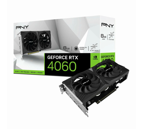 Видеокарта NVIDIA RTX4060 8GB GDDR6 PNY