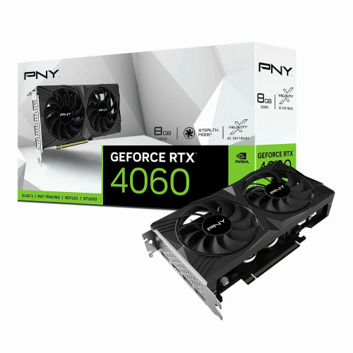 Видеокарта NVIDIA RTX4060 8GB GDDR6 PNY